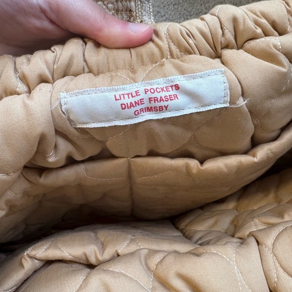 Vintage Handmade Tweed‎ Wool Wood Tote Shoulder Bag - Picture 15 of 16